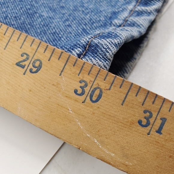 L.L.Bean Pants Men's 42 x 32 Double L® Jeans Natural Fit Flannel-Lined Blue - Picture 3 of 13